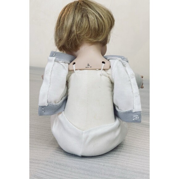 Danbury Mint Cowboy Billy Boy Doll 10" Porcelain & Cloth by Linda Steele 1991 - Picture 4 of 8